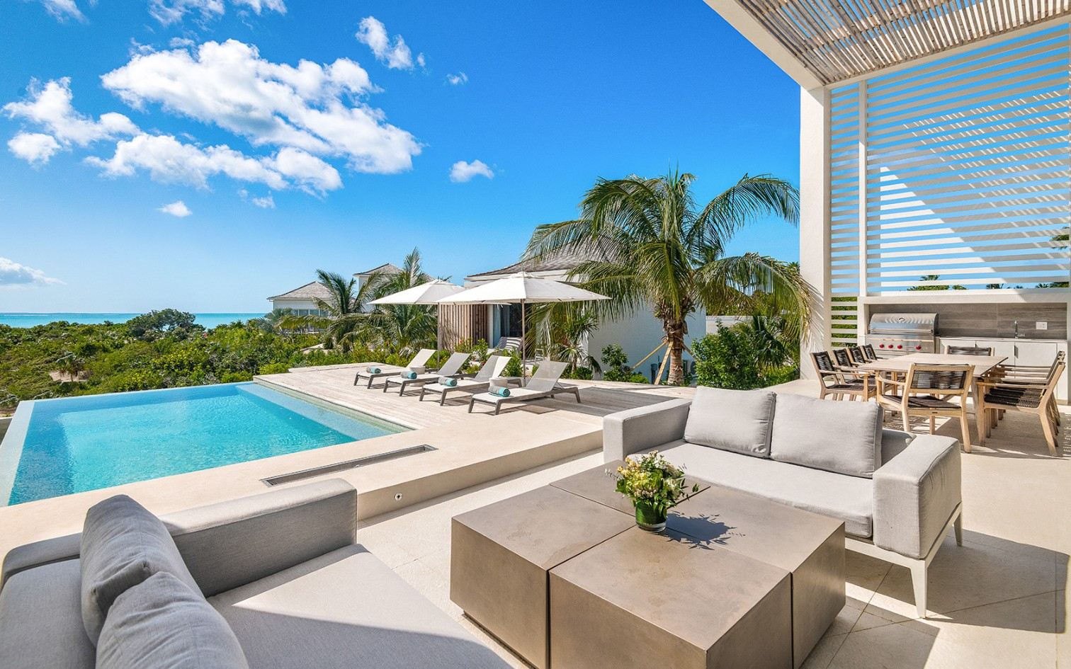 Grace Bay Enclave - 6 BDR PREMIUM OCEAN VIEW VILLA