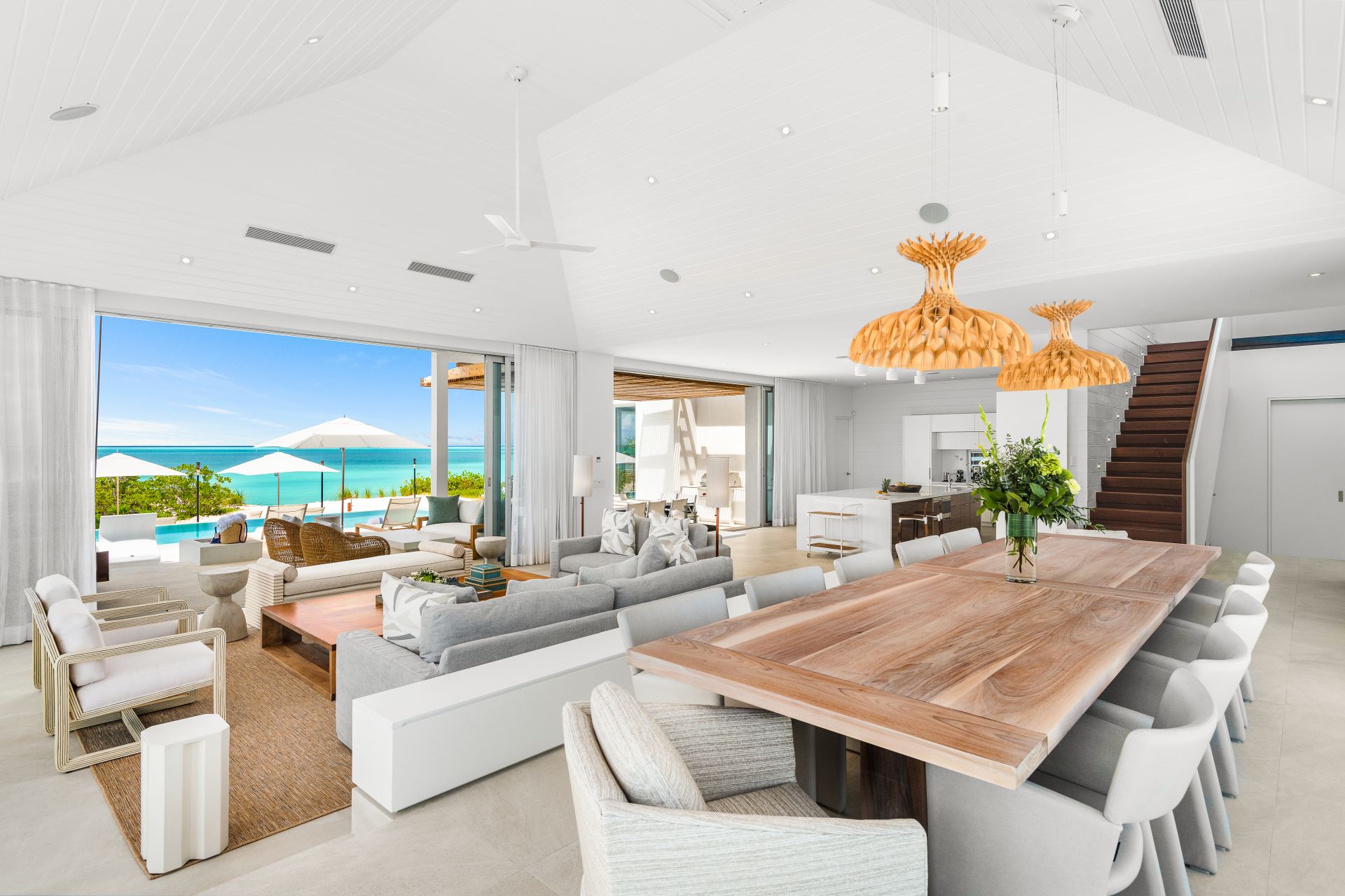 Grace Bay Enclave - 5 BDR BEACHFRONT VILLA