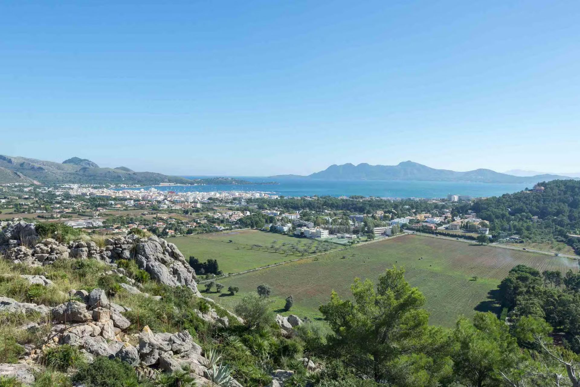 Vista Puerto Pollensa