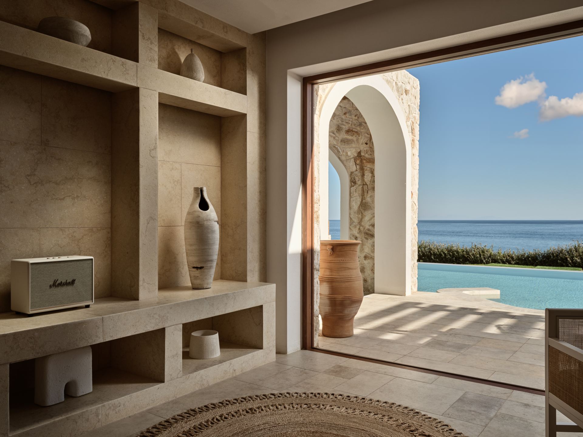 Three Bedroom Sea front Pool Villa