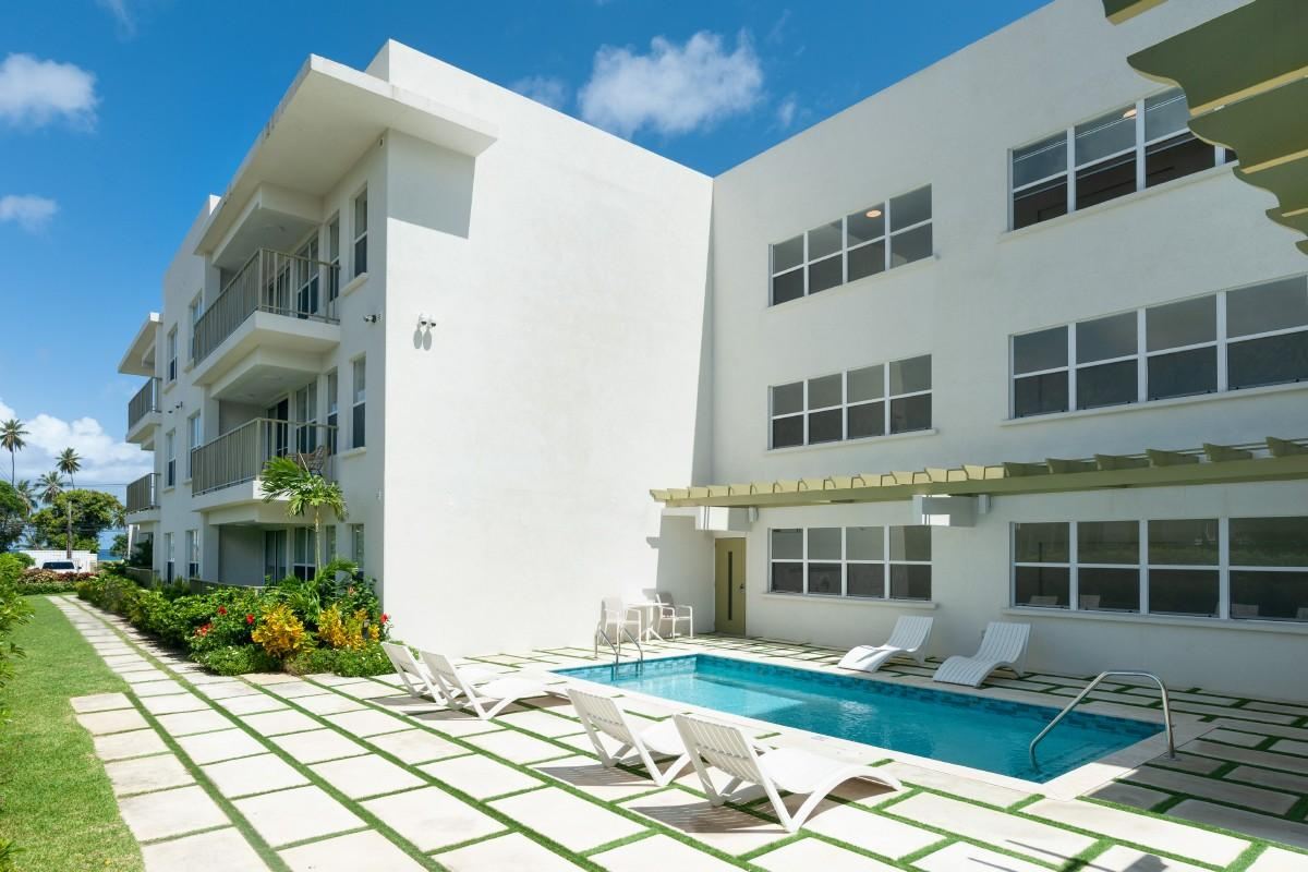 Coral Beach 105, Road View,