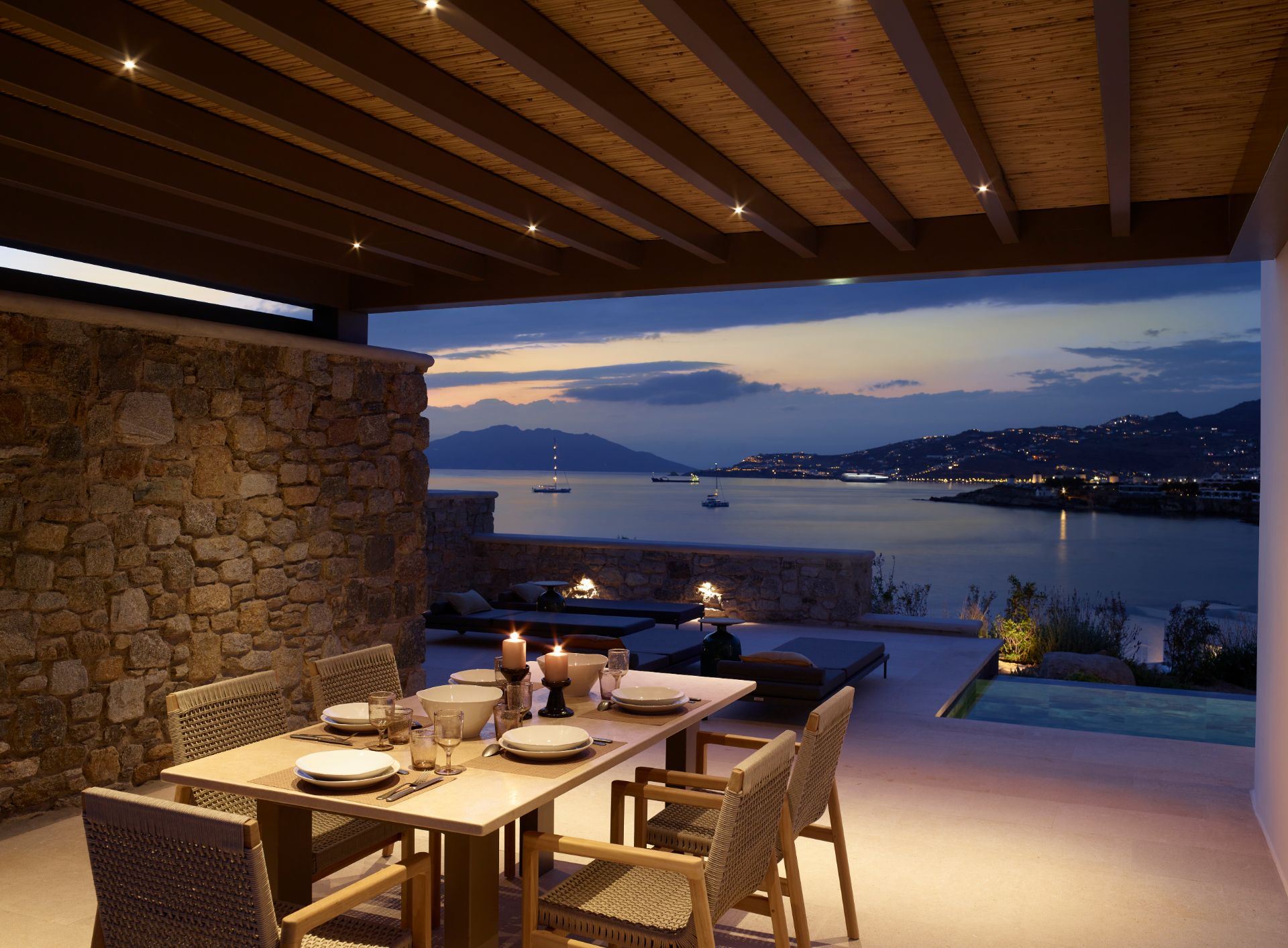 3 Bedroom Villa Sea View with Private Heated Pool