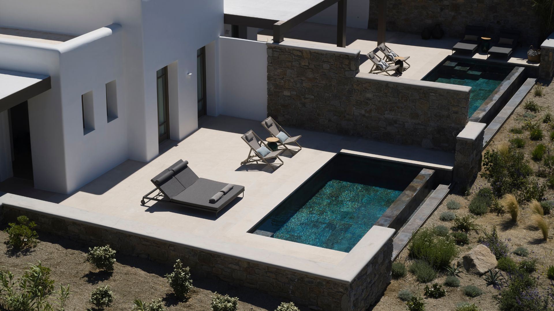 Two Bedroom Villa Sea View with Private Heated Pools
